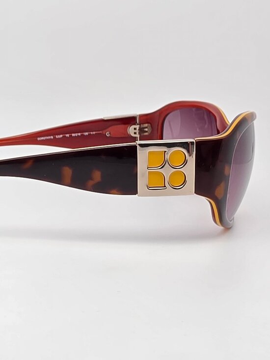 Kate Spade Dorothy Tortoise Citron Frame Brown Gradient Lens Sunglasses w/ Case main image 15